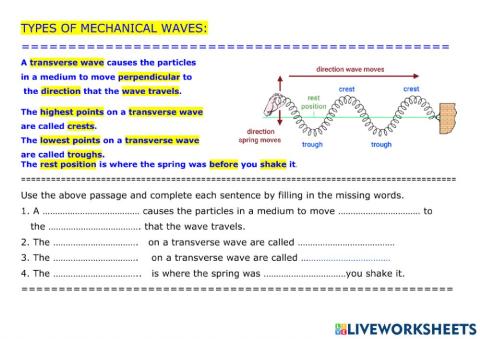 Transverse Waves
