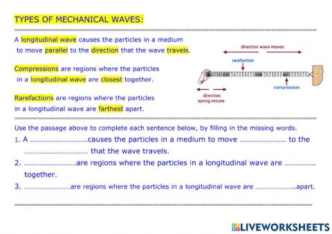 Longitudinal waves