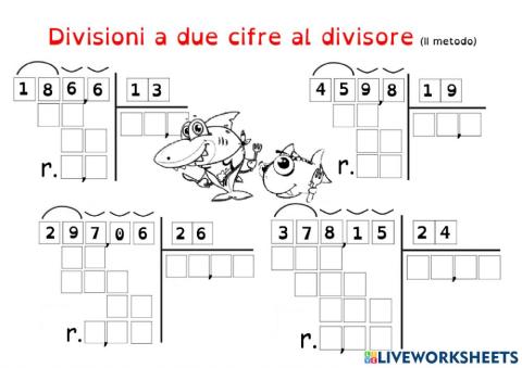 Divisioni in colonna