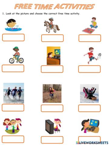 Free time activities