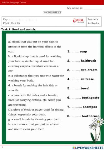 Lotus FFs3 Unit 15 27.05