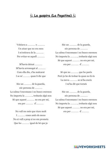 La guspira - La Pegatina