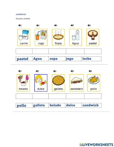 Lectura global ALIMENTOS 2