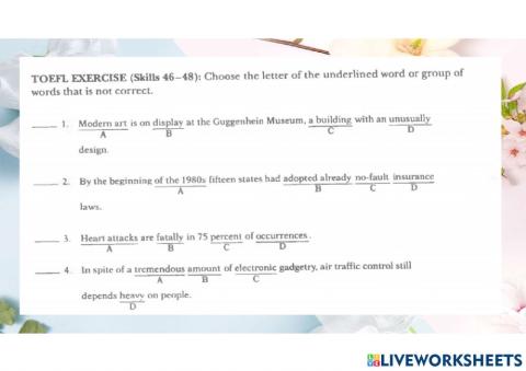 Adjectives & adverbs