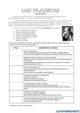 Los Planetas de Holst