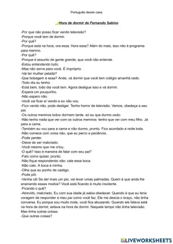 Verbos PEGAR, BATER, COLAR e APANHAR