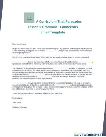 Connectors in Business English