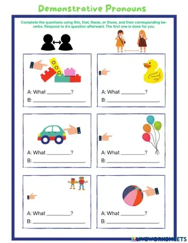 Demonstrative pronouns