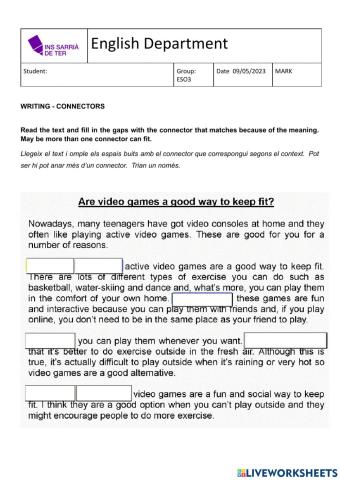 Connectors - opinion