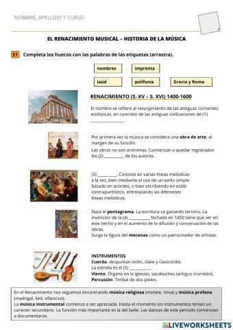 El Renacimiento musical