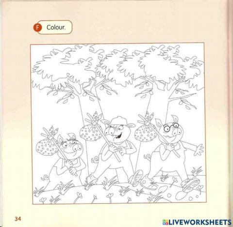 The three little pigs vocabulary