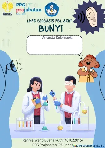 Lkpd bunyi