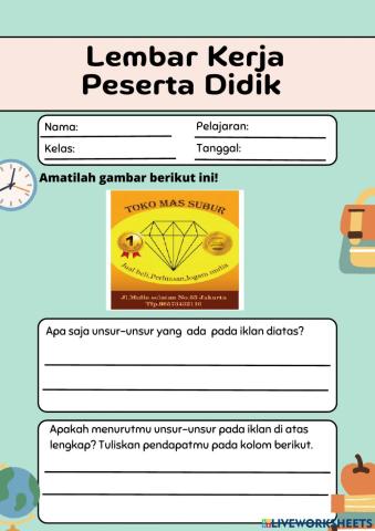 LKPD Mupel Bahasa Indonesia