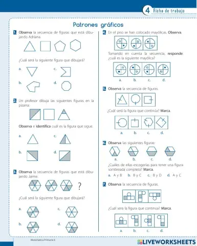 Patrones gráficos y aditivos...