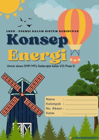LKPD 1 - Energi dalam sistem kehidupan