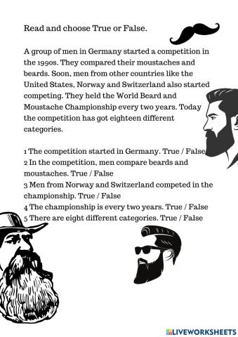 Reading about beards