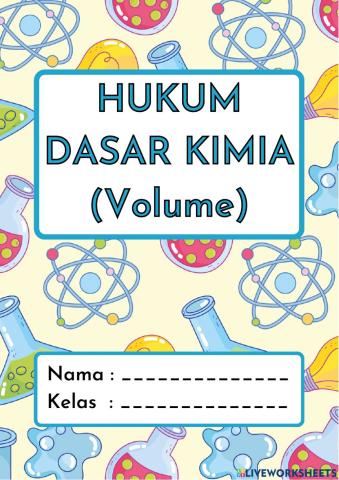 Hukum dasar kimia (volume)