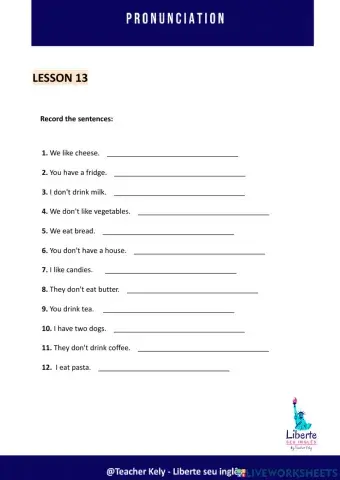 LESSON13-Pronunciation