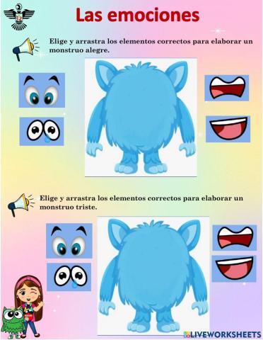 Construyo un monstruo de emociones