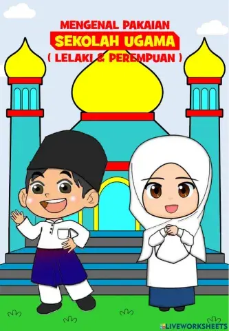 Mengenal Pakaian Sekolah Ugama ( Lelaki & Perempuan )
