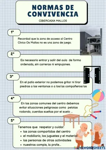 Normas entrada y salida