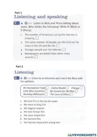 Listening Comparative Superlative