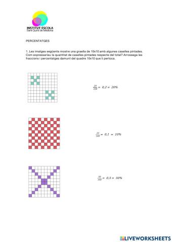 Percentatges