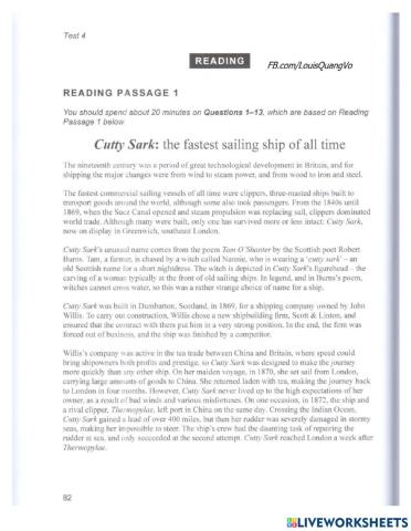 Ielts CAM 13 - Reading test 4 - p1