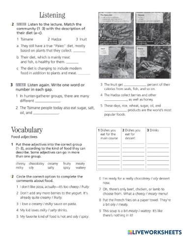 V4 U8 Workbook pages 70-73