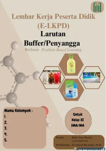LKPD Larutan Penyangga Pemb. 1 awal