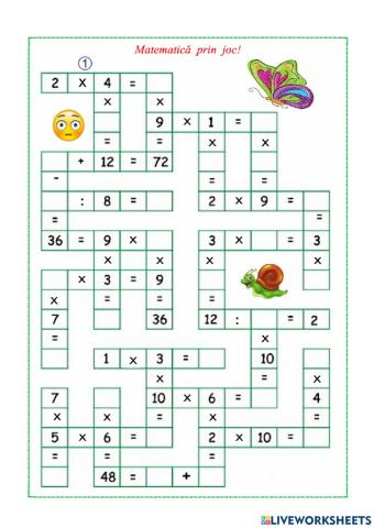 Matematică prin joc