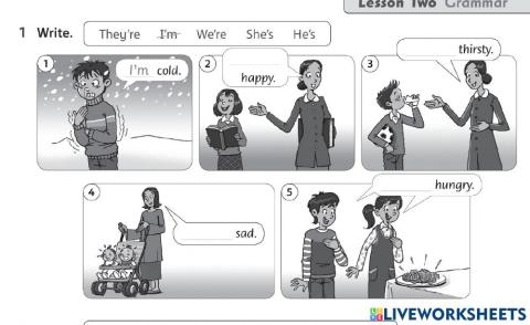 Writing about feelings by Teacher Kasim