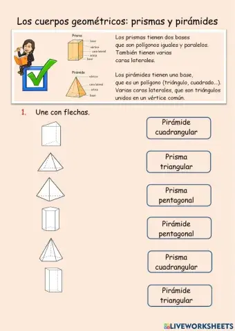 Poliedros: prismas y pirámides