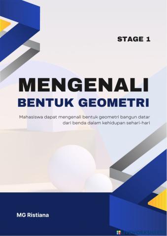 Stage 1 - Mengenali Bentuk Geometri