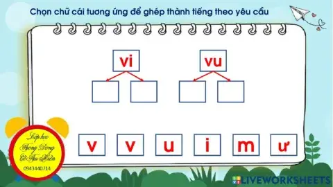 Ôn ghép vần