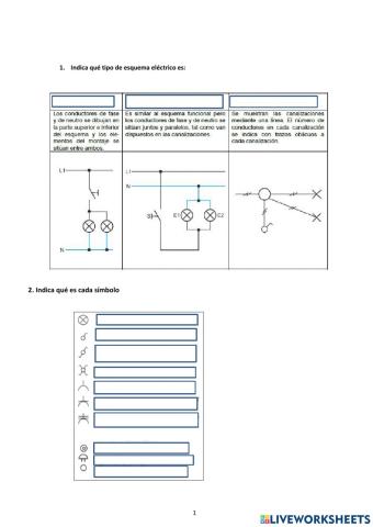 Esquemas eléctricos