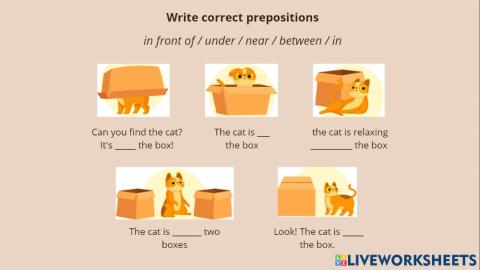 Prepositions