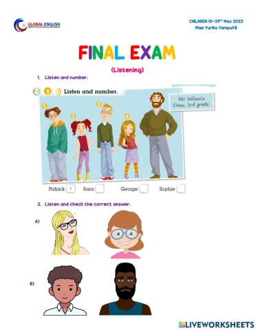 Listening-FINAL EXAM