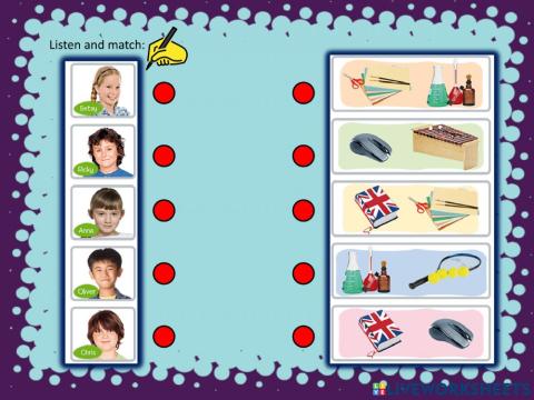 What subjects have you got today?