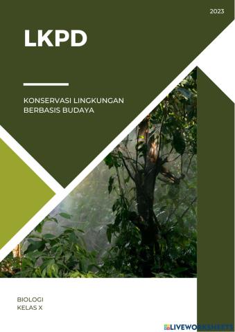 LKPD Konservasi Lingkungan