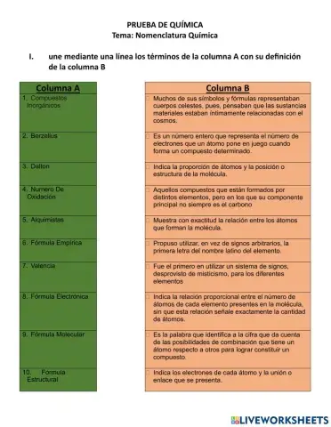 formula química 11 A