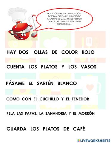 Conciencia Léxica II