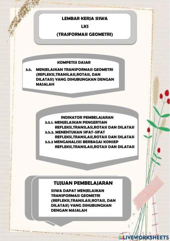 Lks trasformasi geometri