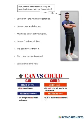 Could and couldn't II