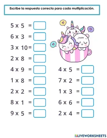 Multiplicacions basicas