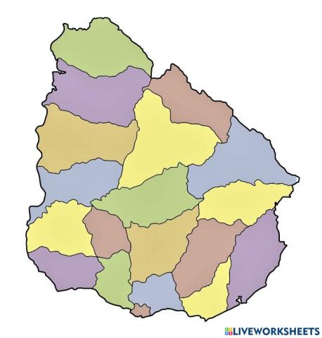 Departamentos de república oriental del uruguay