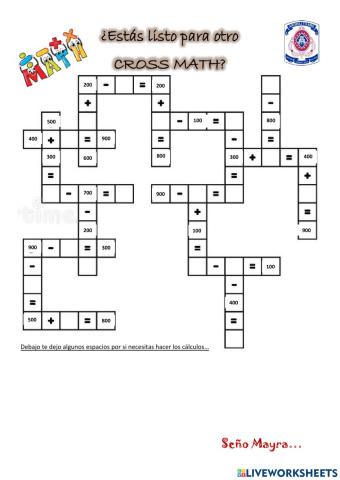 Cross MATH