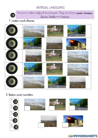 Artificial landscapes