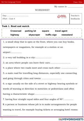 OLIVE ffs 4 unit 4 30.05