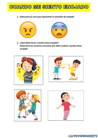 Cuando estoy enojado